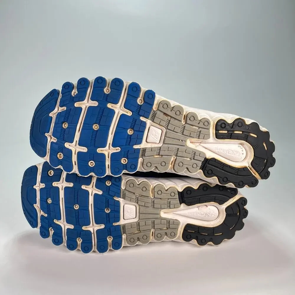 Brooks Glycerin 13 Blue Silver Athletic Neutral Running Shoes Men's Size 10.5 - Picture 8 of 12